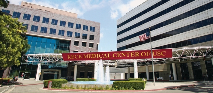 Keck Medical Center of USC and its banner