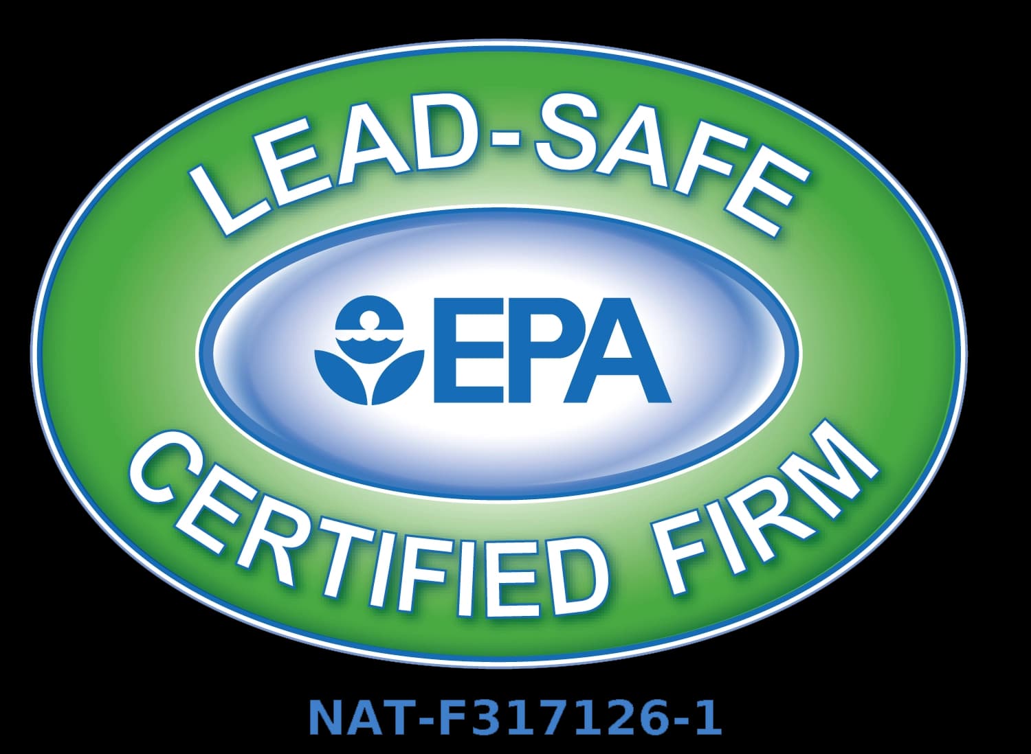 EPA Lead-Safe Certified Firm NAT-F317126-1